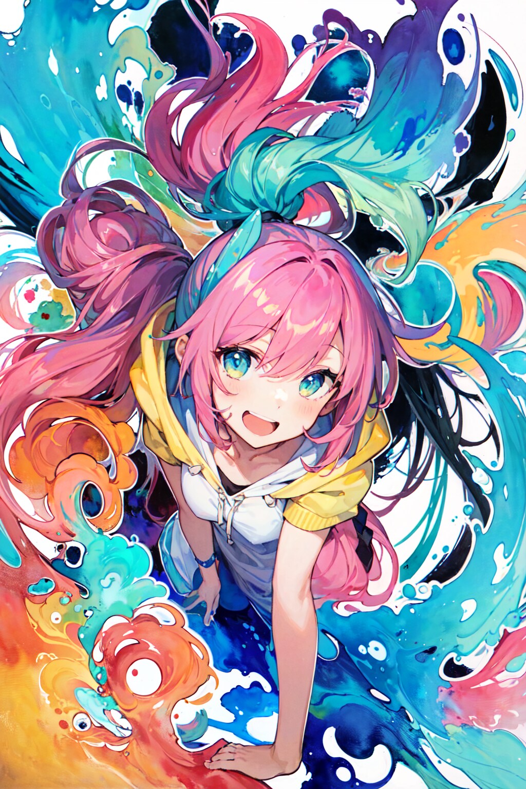 ペイント少女