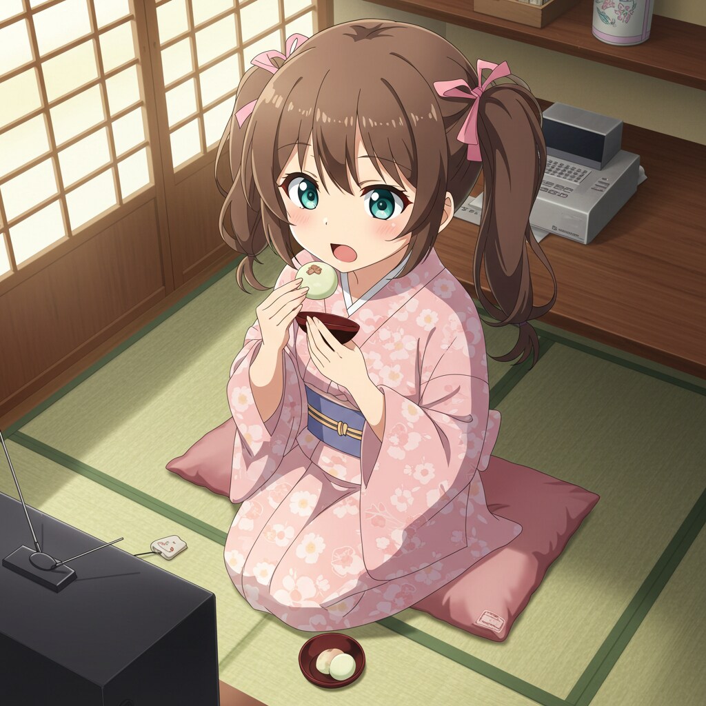 ケーブルテレビと和菓子 | の人気AIイラスト・グラビア
