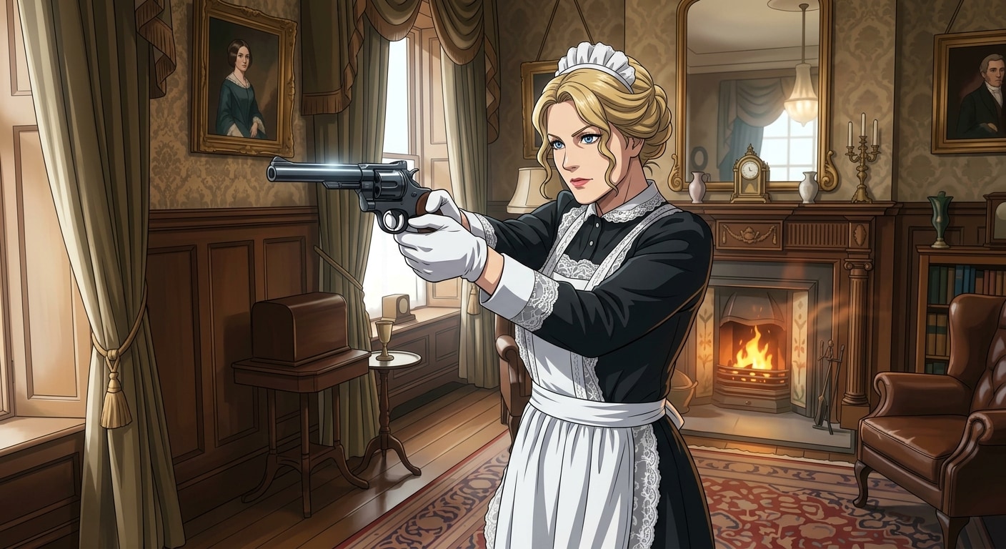 戦うメイドさん英米 | の人気AIイラスト・グラビア