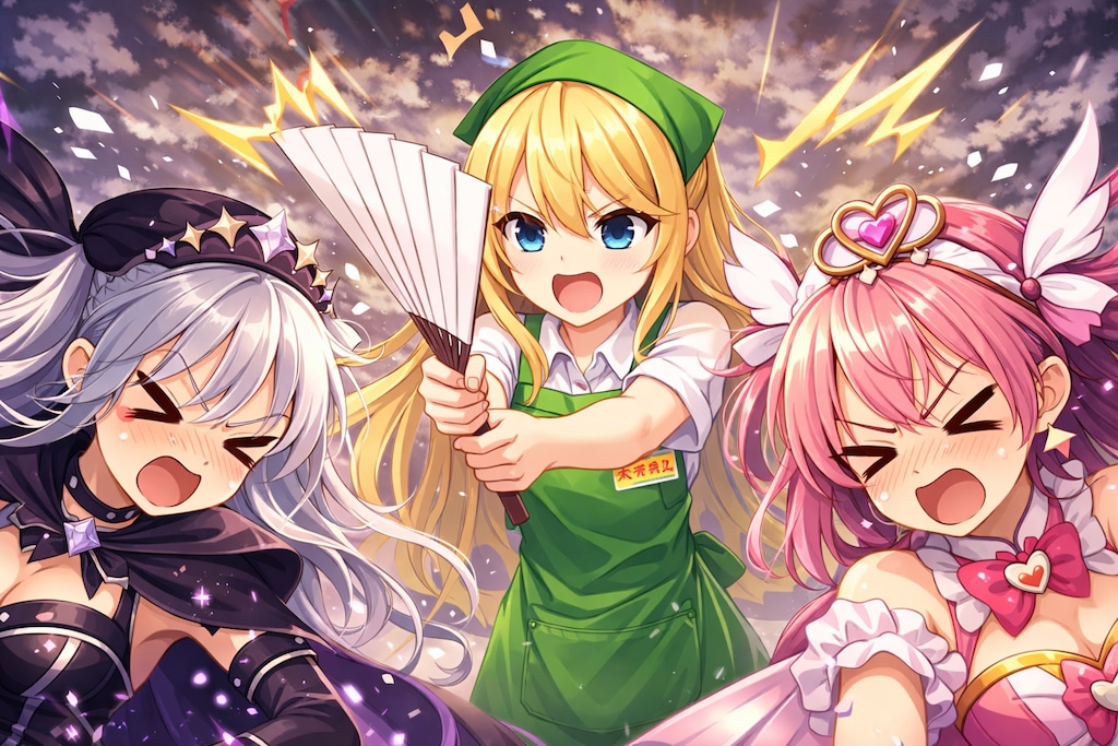 久々にVEGAちゃんvsPRISMちゃん