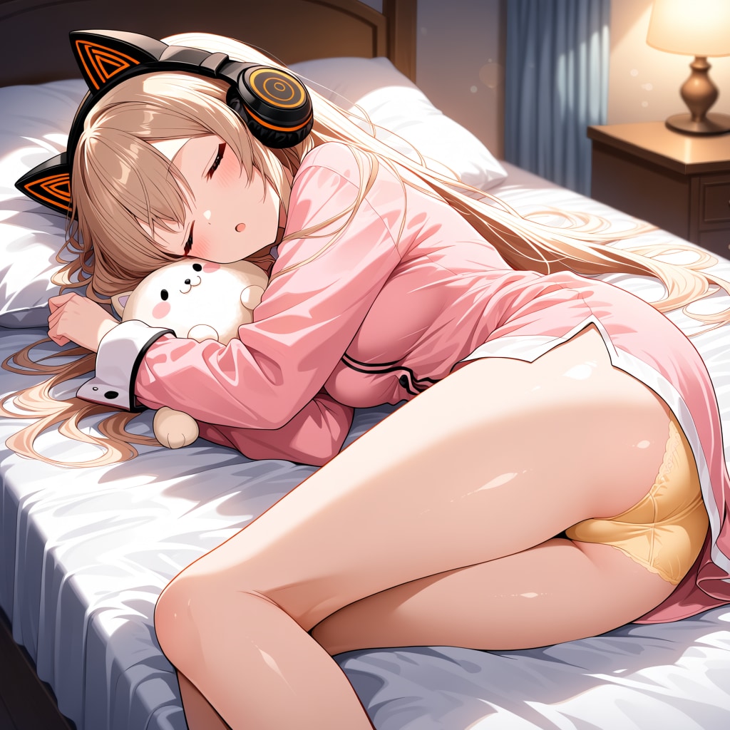 当然履かずに寝ますよね