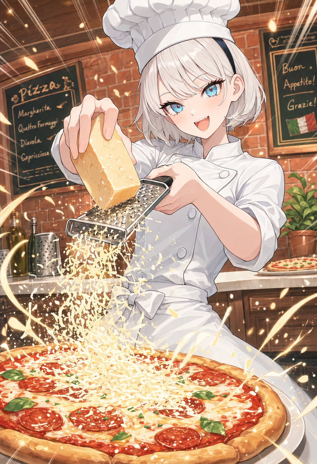 チーズ山盛り板リアン（イタリアン）