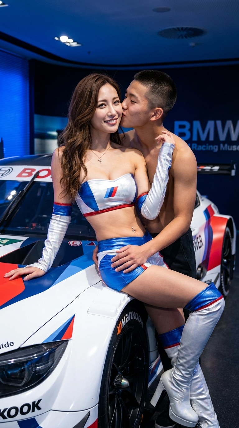 人妻レースクイーン