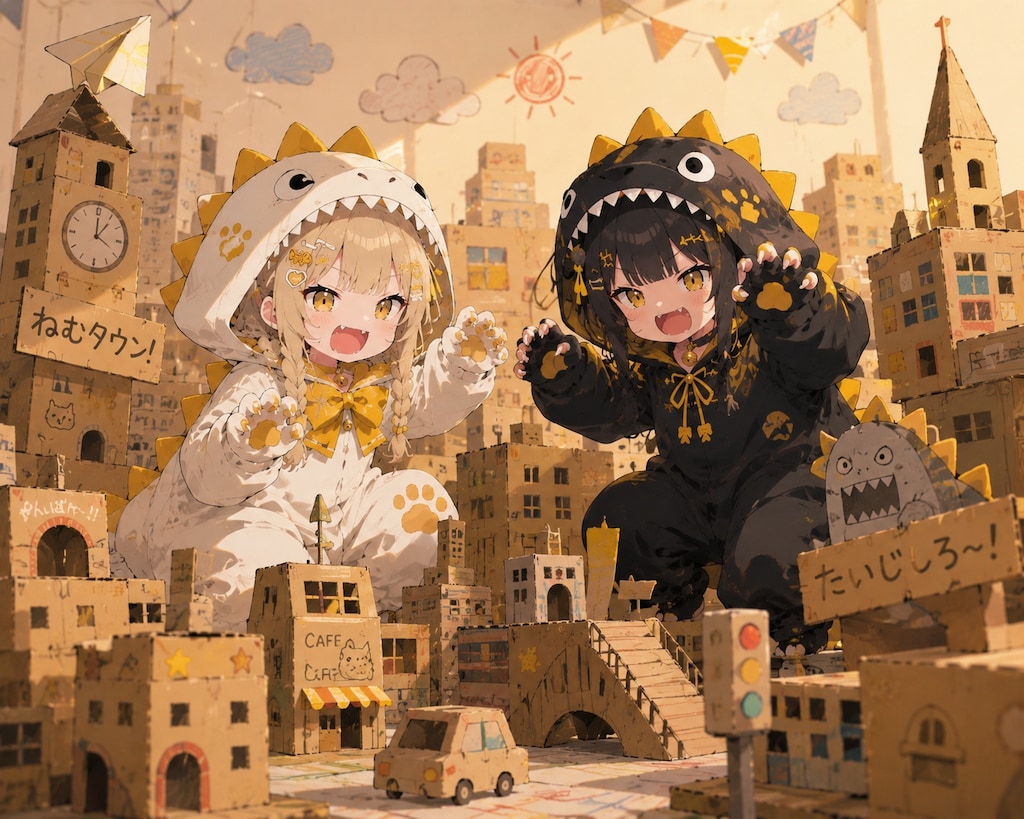 怪獣ごっこ