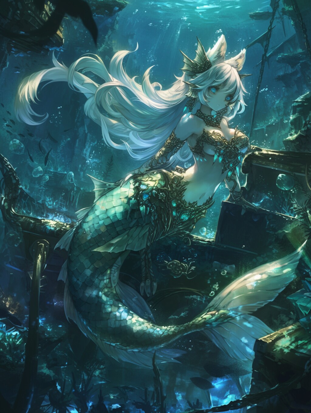 くま娘✖︎マーメイド🐾