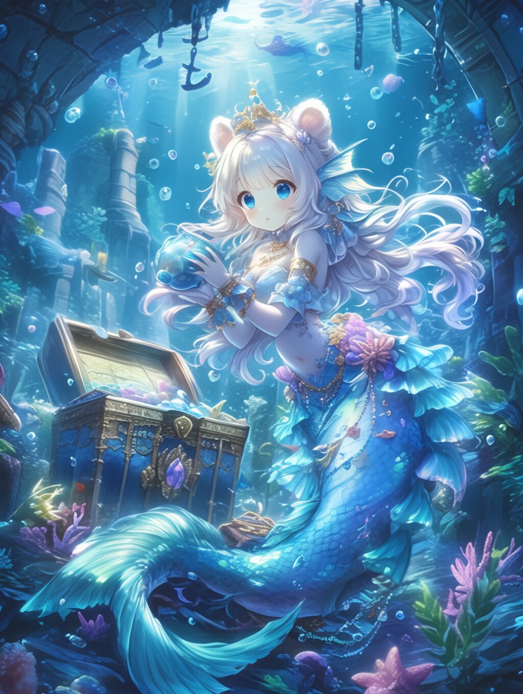 くま娘✖︎マーメイド🐾