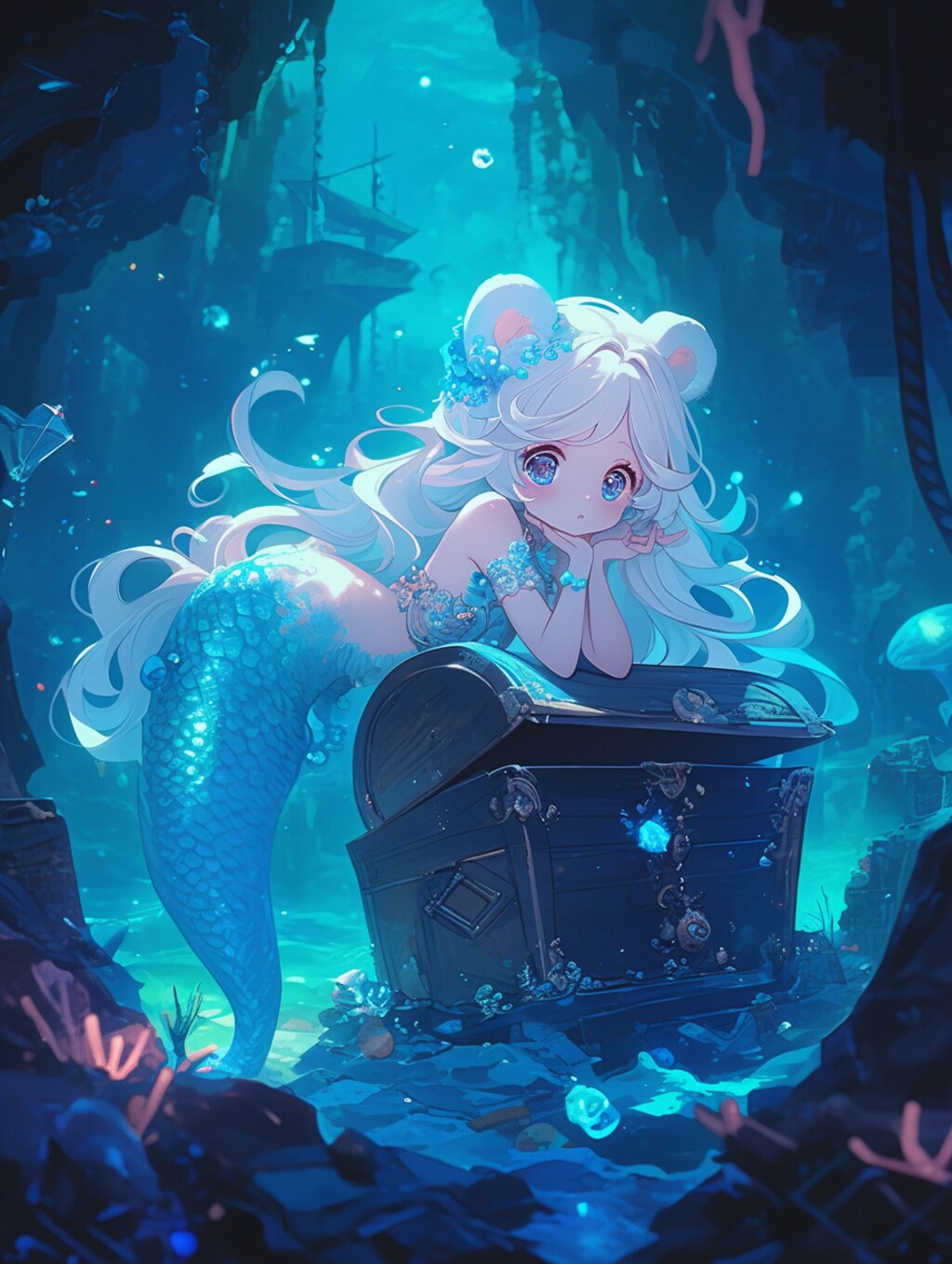 くま娘✖︎マーメイド🐾