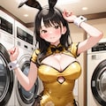 杏奈さんのバニーチャイナ 2枚目