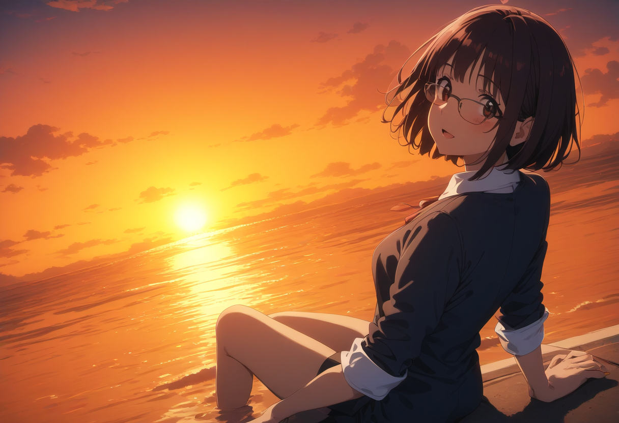 一緒に見ようよ | の人気AIイラスト・グラビア