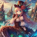 海の遺跡と人魚さん 3枚目