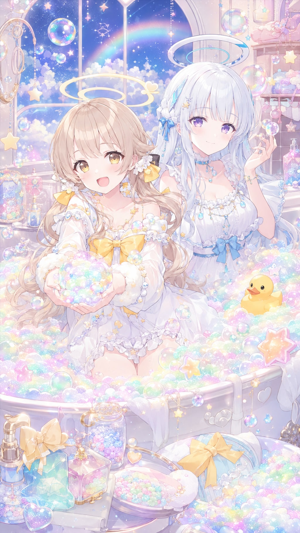 虹の泡風呂🌈🛁【3/4】