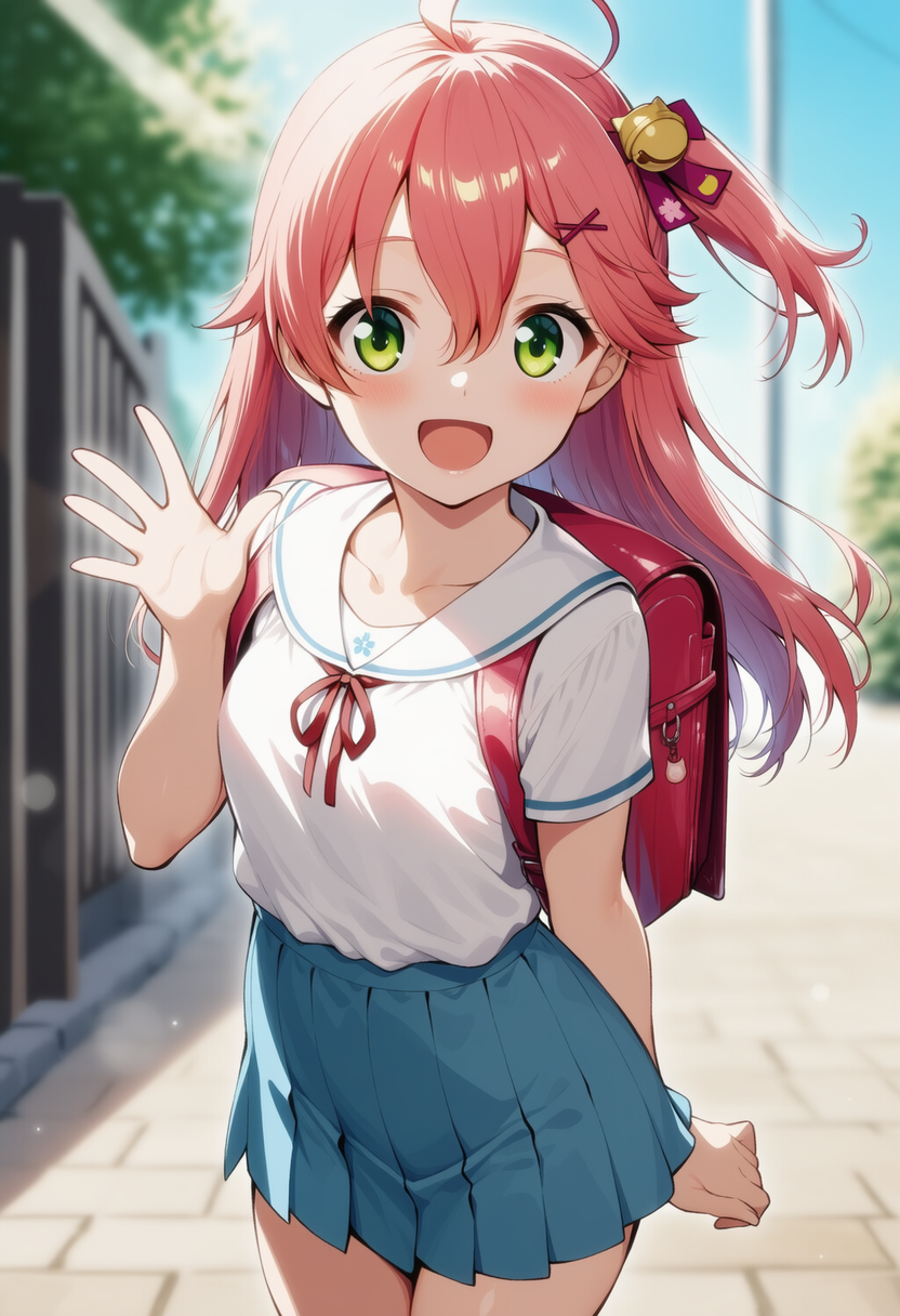 おはよー！（さくらみこ） | の人気AIイラスト・グラビア