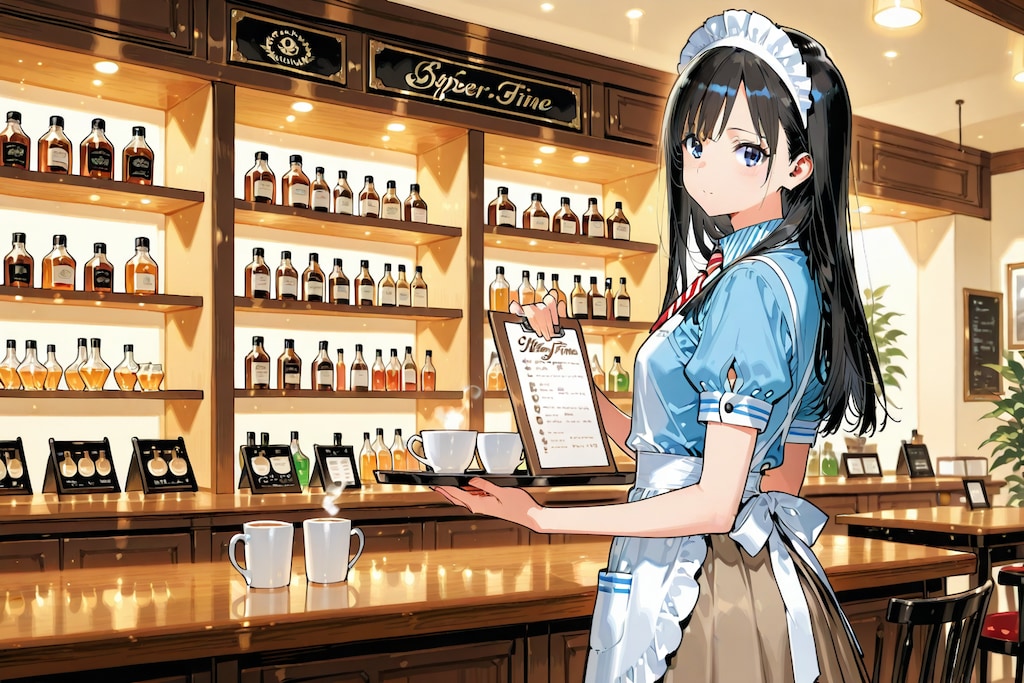 ウェイトレスさん④