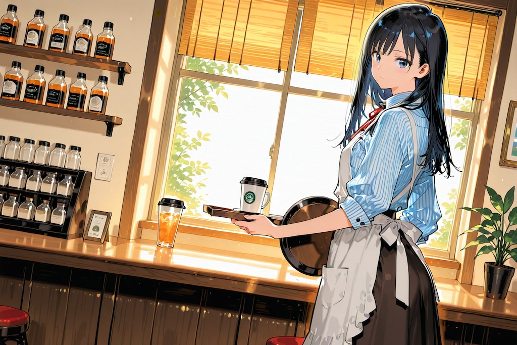 ウェイトレスさん④