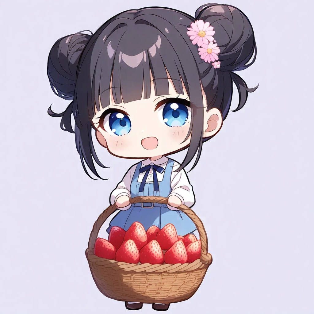 🍡「いちご🍓🍓🍓食べる～❓❓🥰✨」
