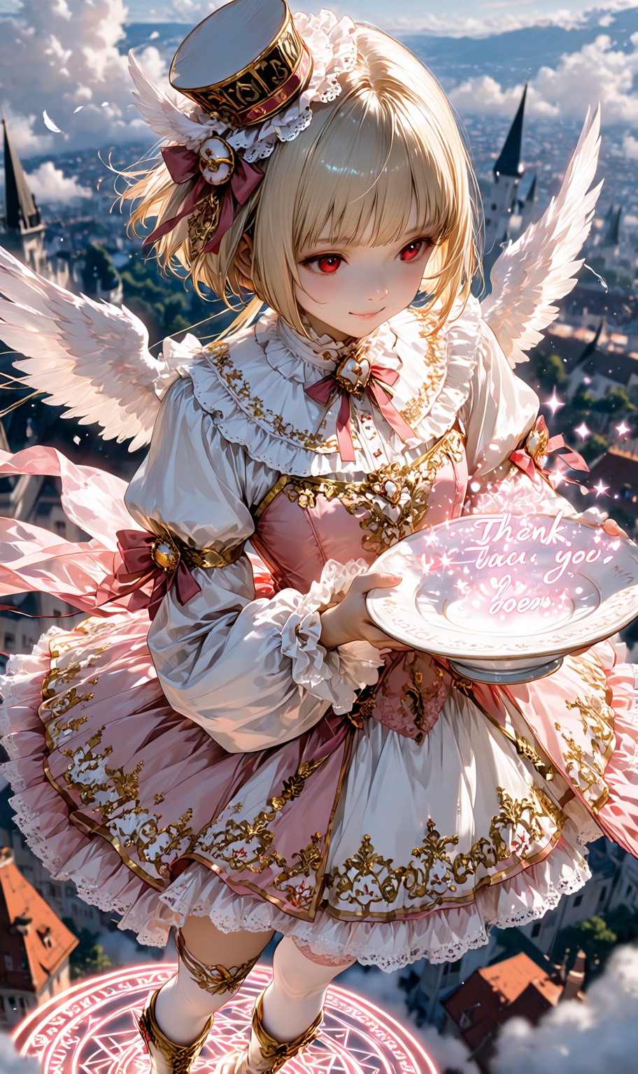 謎のお皿を頂きました (*˘︶˘*) ❤️
