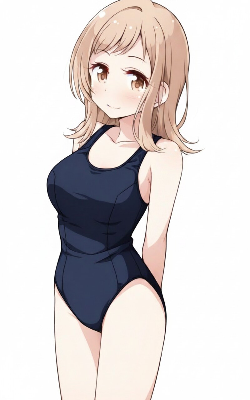 櫻木真乃 スクール水着