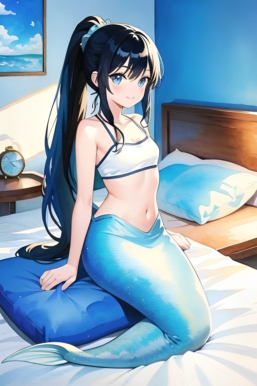 朝起きたら人魚の幼馴染ちゃんが