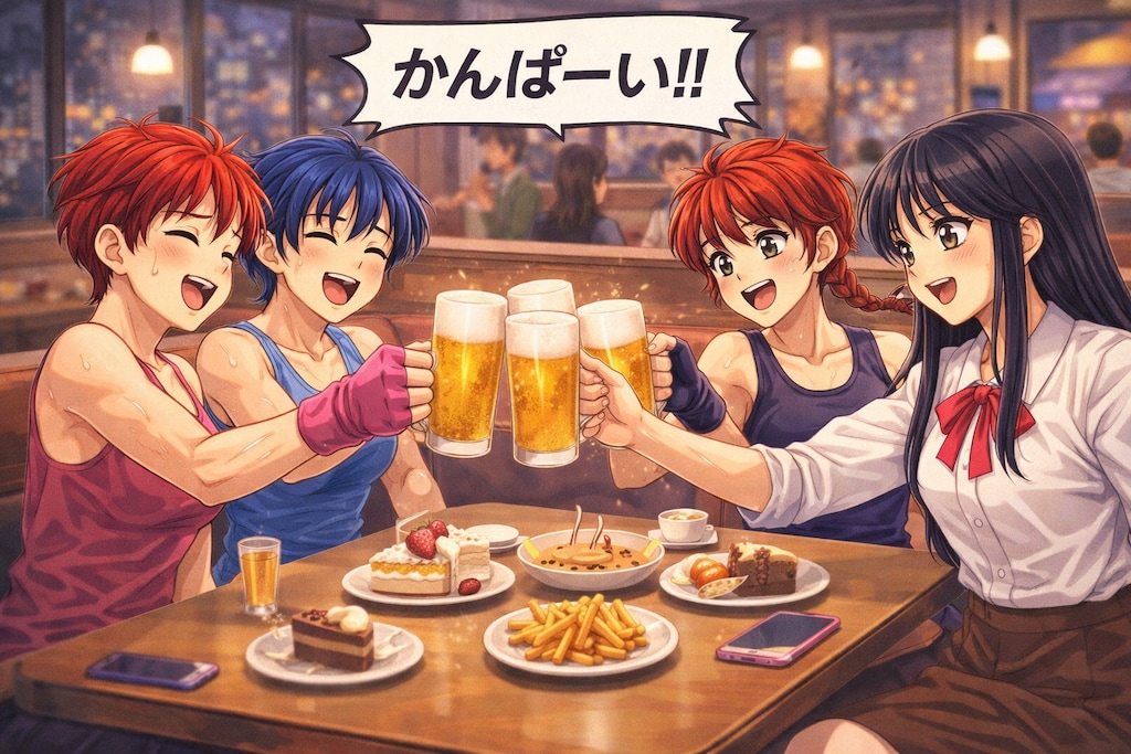 泣き虫レスラーらんま！～アヤのスパーリング～第8話