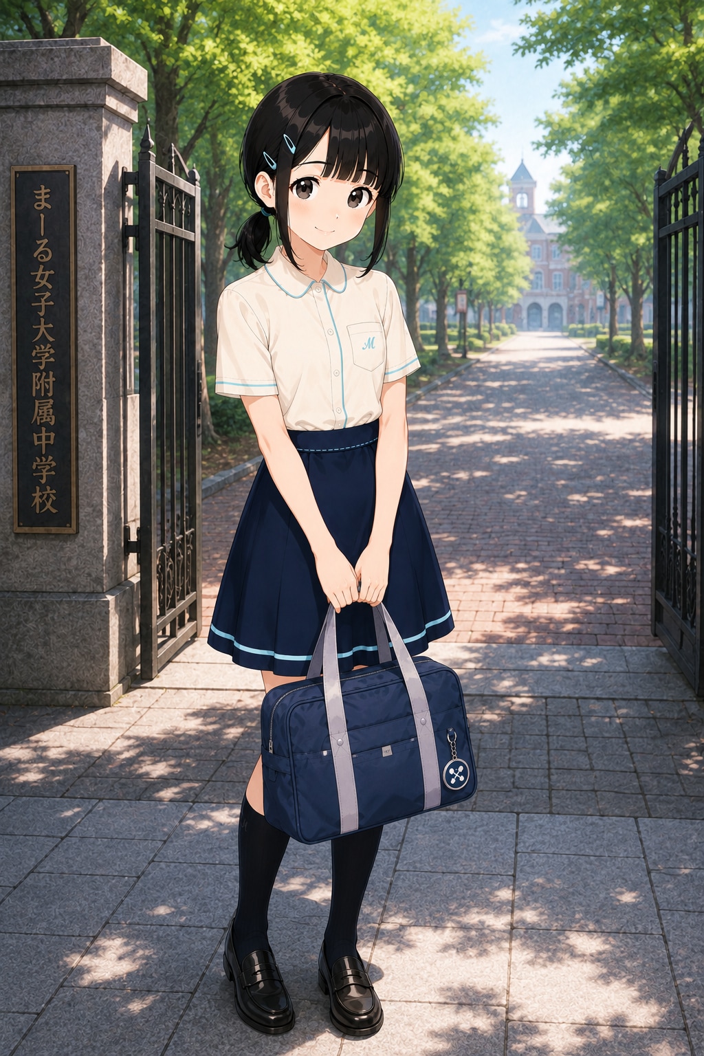 架空制服女子１１　寧々ちゃん | の人気AIイラスト・グラビア