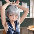 もーっとくんくんしてほしいな💕３～教室から酸っぱい匂い!! 4枚目