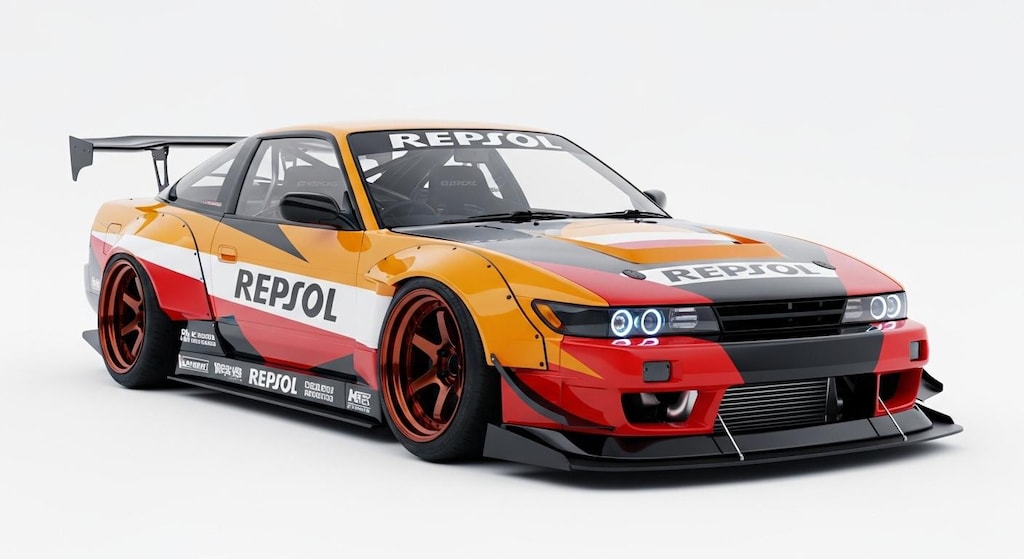 レプソルシルエイティレーシングカー