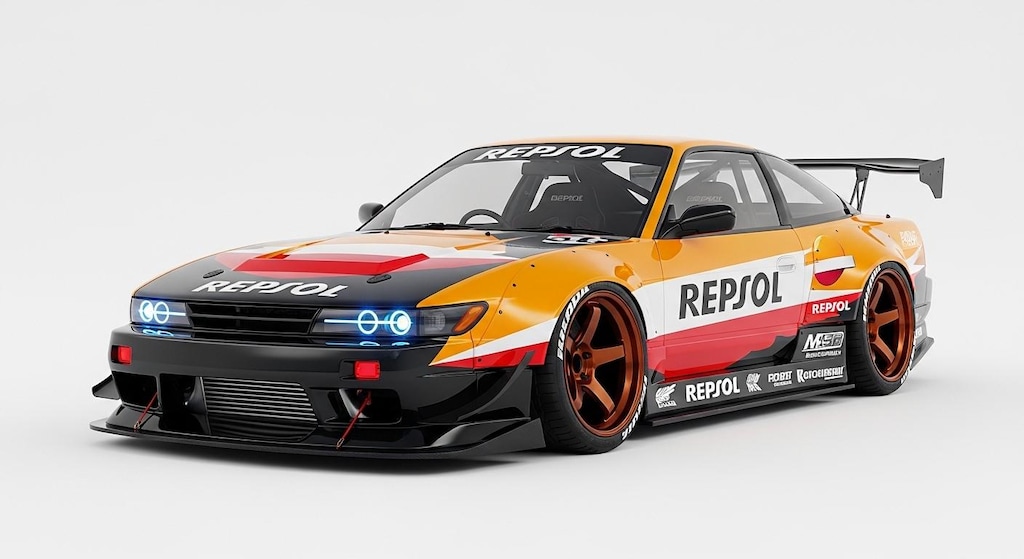 レプソルシルエイティレーシングカー