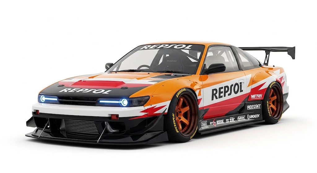 レプソルシルエイティレーシングカー