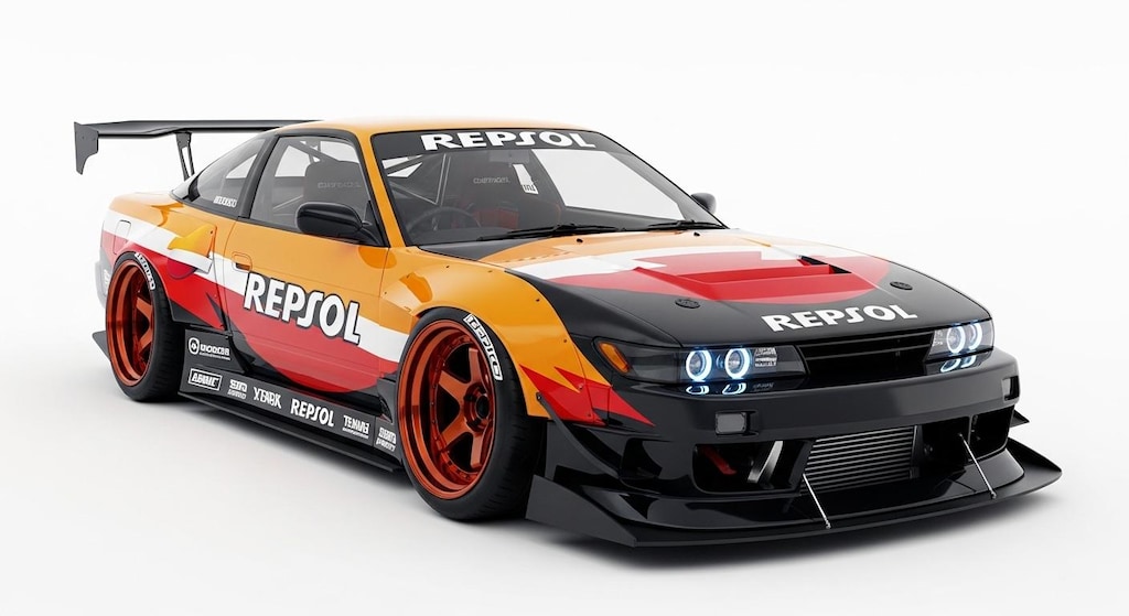 レプソルシルエイティレーシングカー