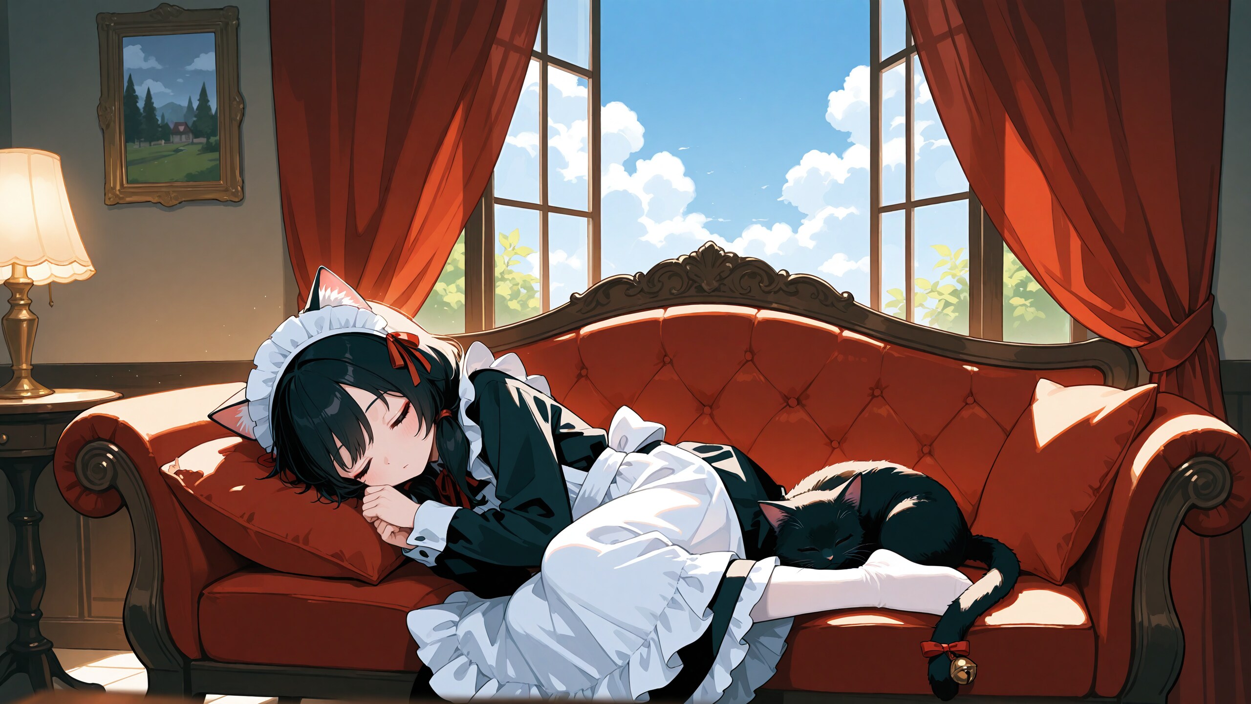 (-_-)zzz | の人気AIイラスト・グラビア