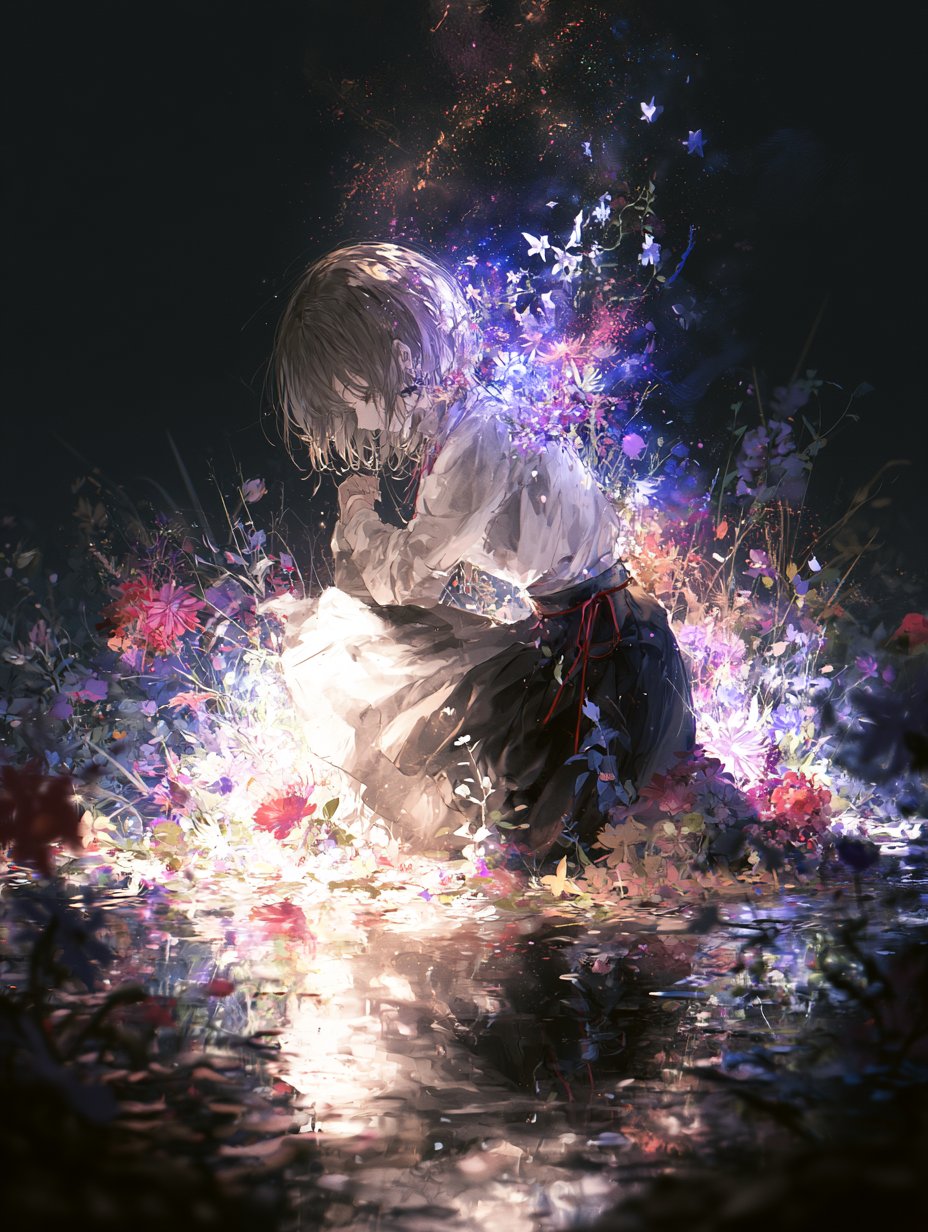 光の花