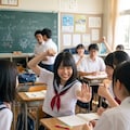 教室の片隅、近くて遠い君の存在。満面の笑みで盛り上がる君を独り占めする誰かが羨ましくて、胸が苦しい。そんな君を遠くから見つめるだけの僕の“破裂寸前”の恋心。 2枚目