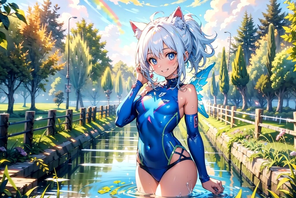 今日も元気に泳ぐぞ🌊