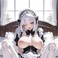 メイド姿の弊社キャラクター【けい あいな】 2枚目