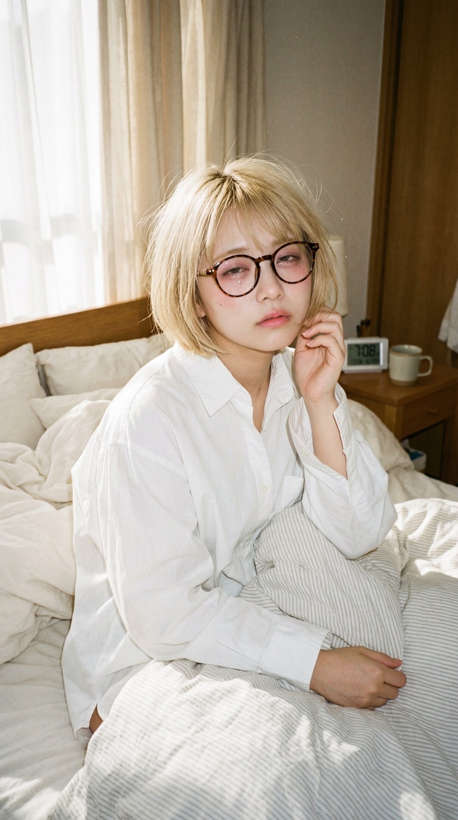 Morning Slumber in Ivory