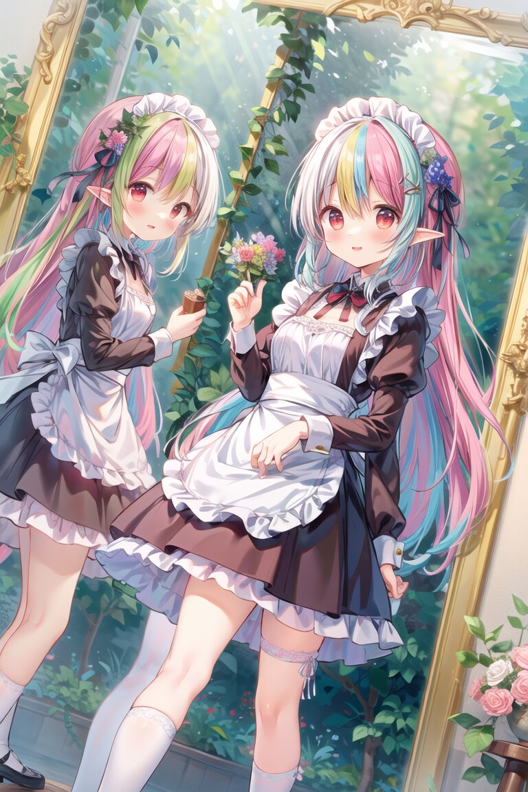 カラフルメイドエルフちゃん
