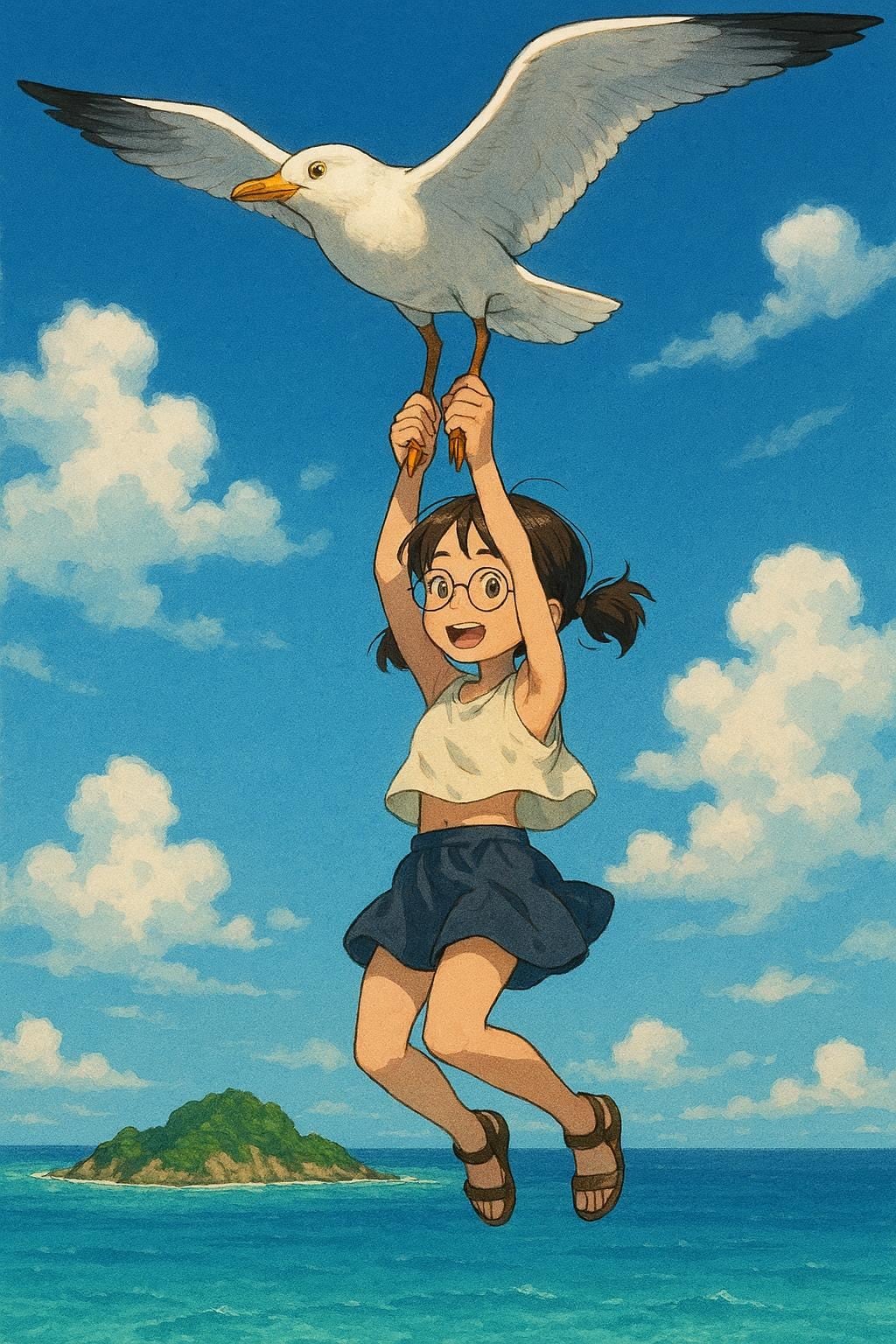 無事に脱出したのびかちゃん