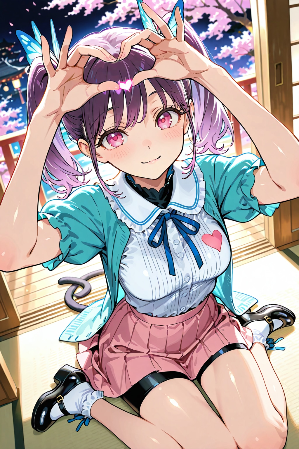 絵梨奈が真剣(ガチ)にセレクトした春物のお洋服です❤️似合ってますか❤️