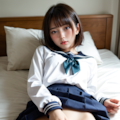 パンツを脱ぐ女子高生04 2枚目