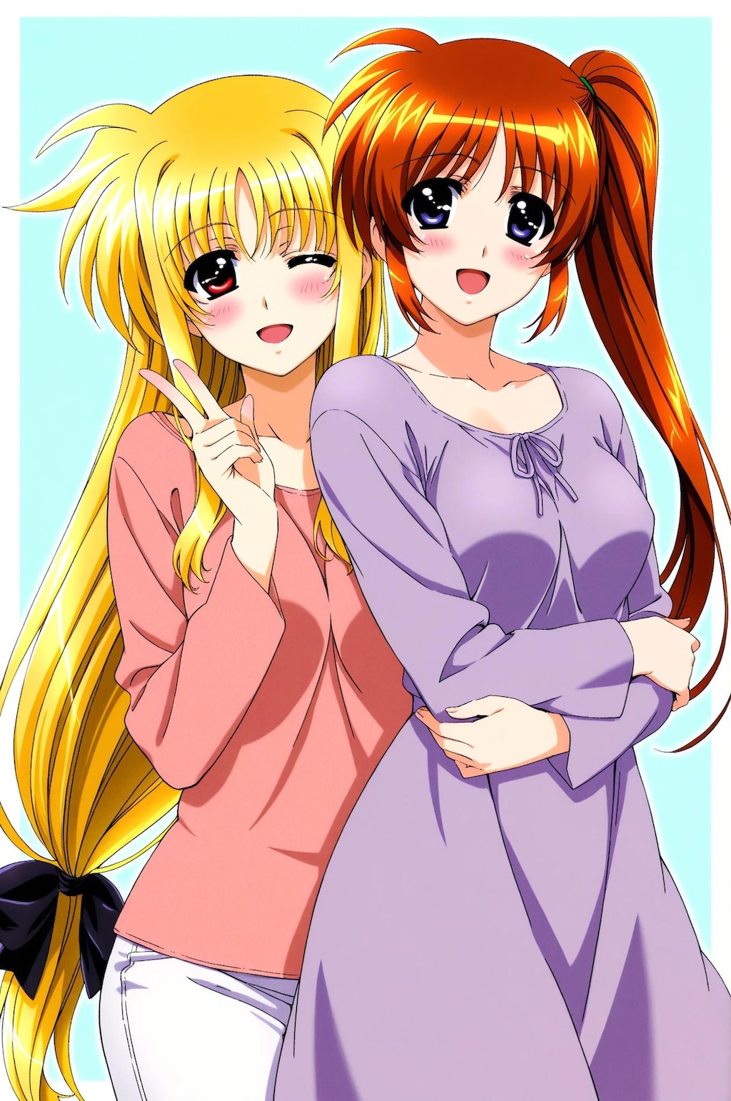 百合⁉　なのは➡　違うよお・・・たぶん