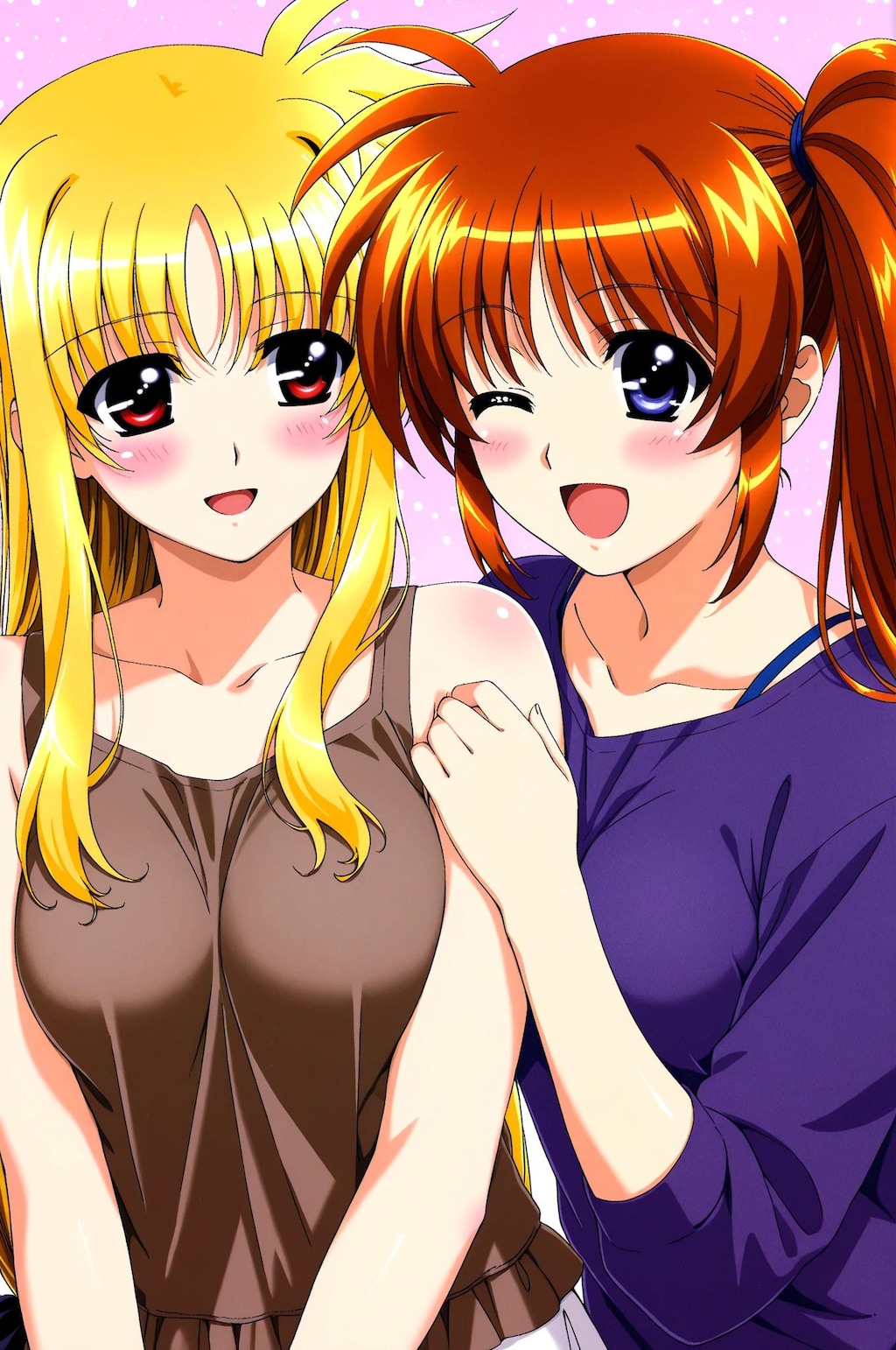 百合⁉　なのは➡　違うよお・・・たぶん