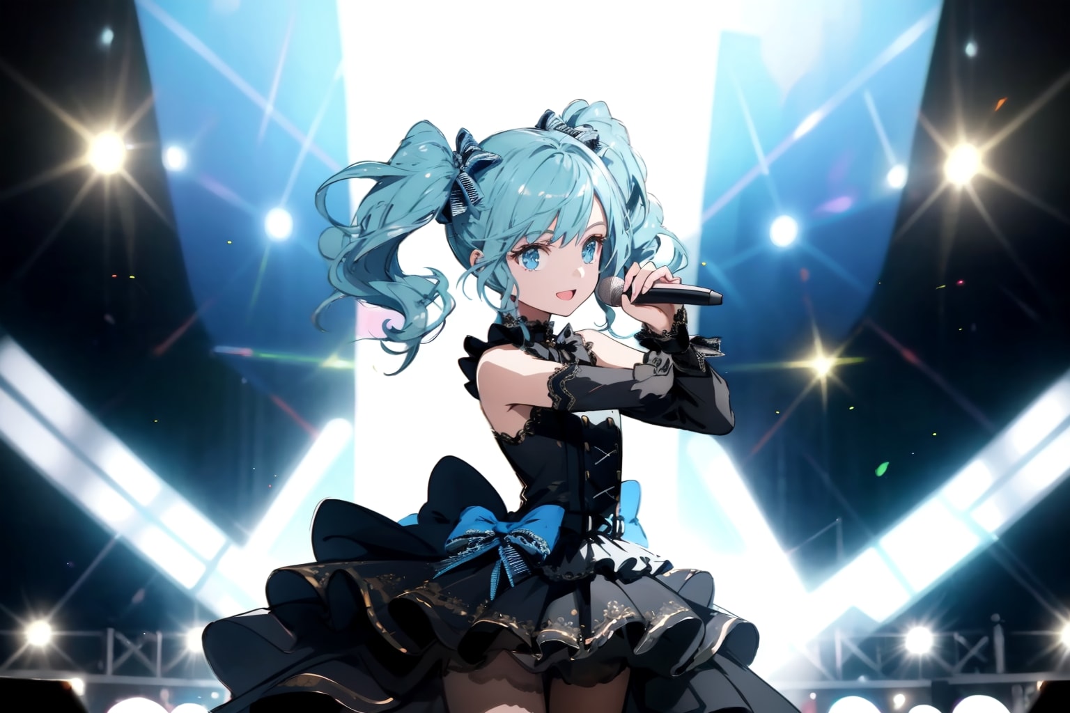 アイドルライブ | の人気AIイラスト・グラビア