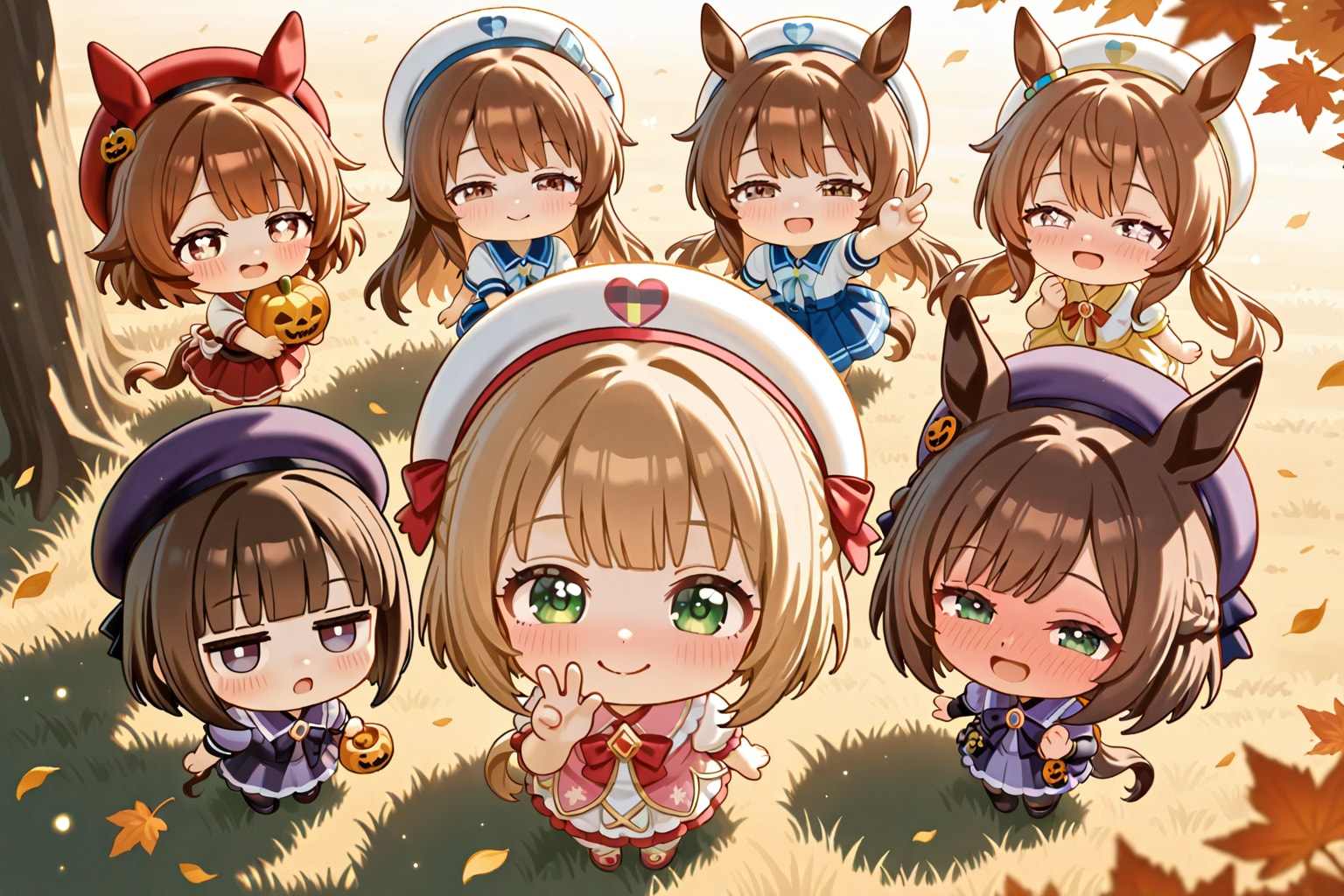 ハロウィンの仮装(((magical girl costume))),。 | の人気AIイラスト・グラビア