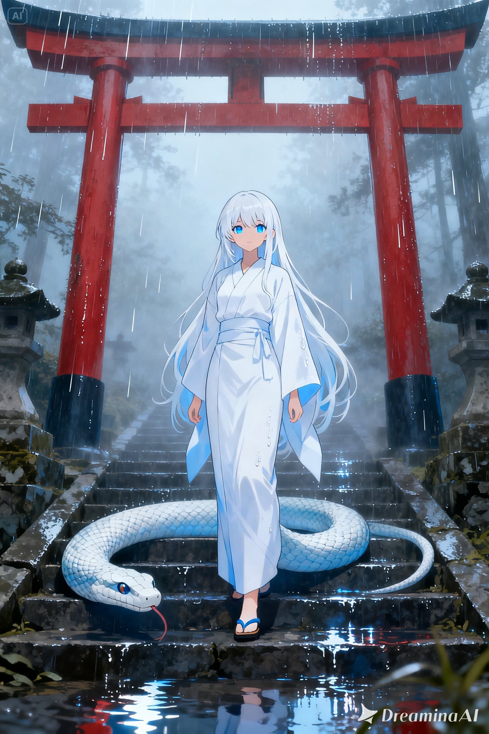 白蛇神社の御神体125 | の人気AIイラスト・グラビア
