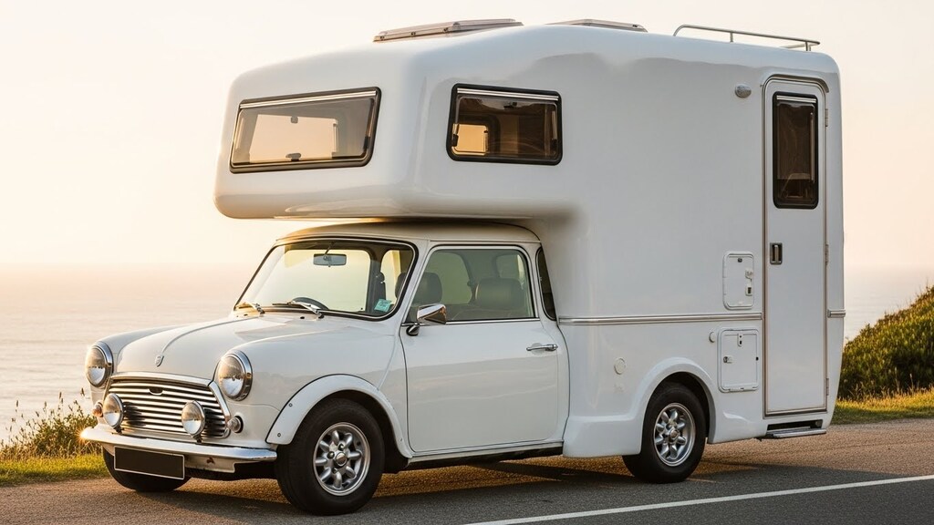 ミニクーパーキャンピングカー