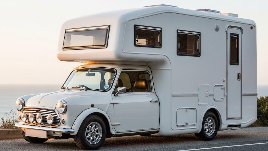 ミニクーパーキャンピングカー