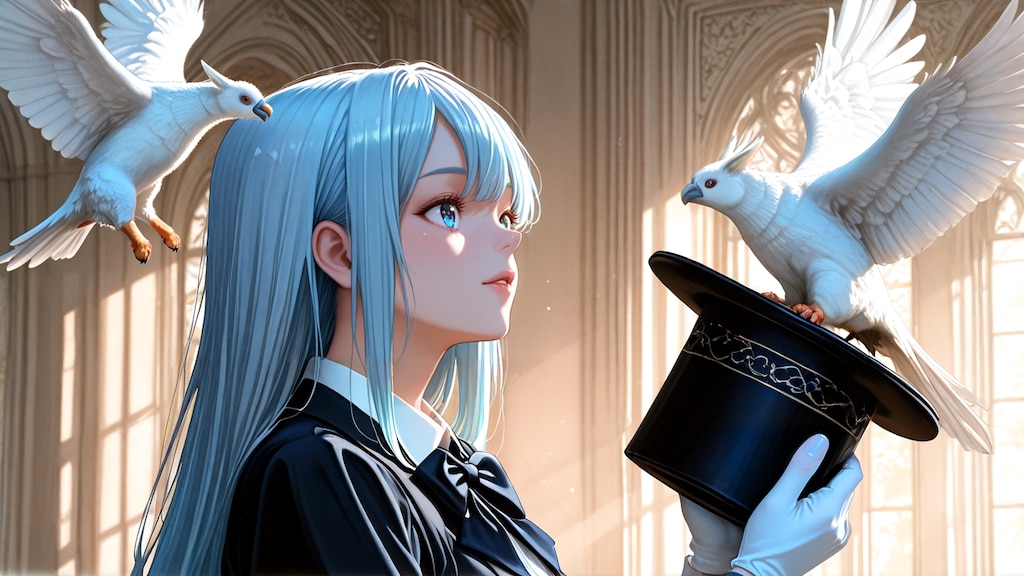 手品ショーっぽい・・・？