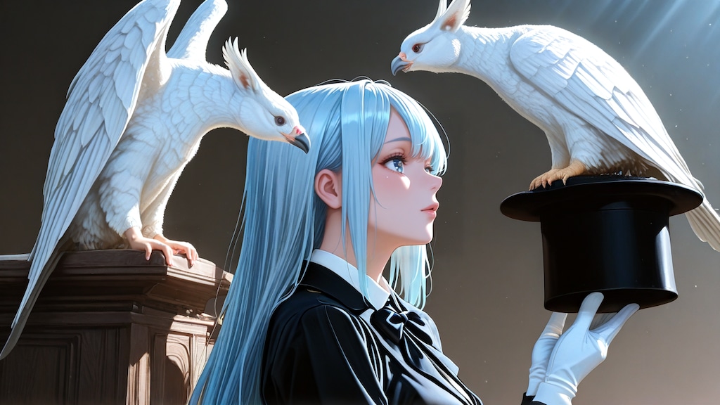 手品ショーっぽい・・・？