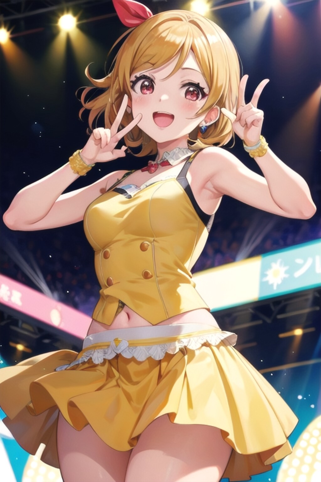 花陽ちゃんのファンサ