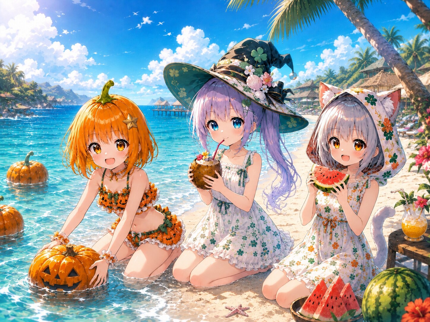 キッズ３人のバカンス